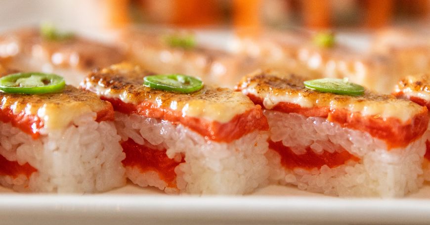 oshi sushi, una varietà di sushi originaria di osaka